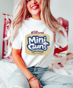 Killzone mini guns explosive death flavored T-shirts