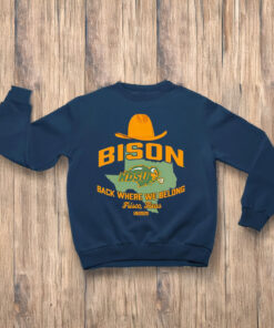 North Dakota State Bison Football 2024 NCAA Division back where we belong T-shirts