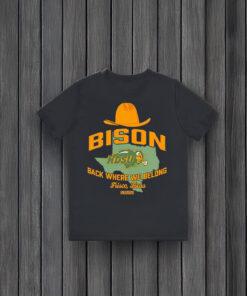 North Dakota State Bison Football 2024 NCAA Division back where we belong T-shirts