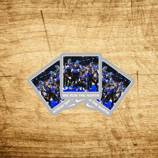 We run the North Detroit Lions players Stickers